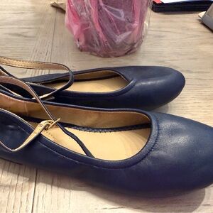 Dream Pairs Navy Blue Women's Flats
